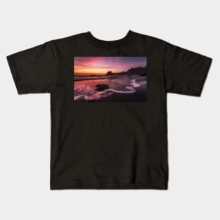 Sunset at the Beach Kids T-Shirt